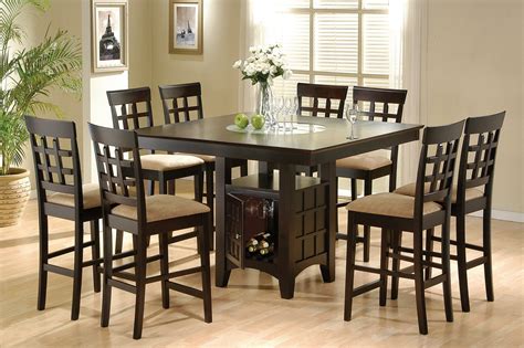 dining table 8 seater|60 square dining table seats 8.